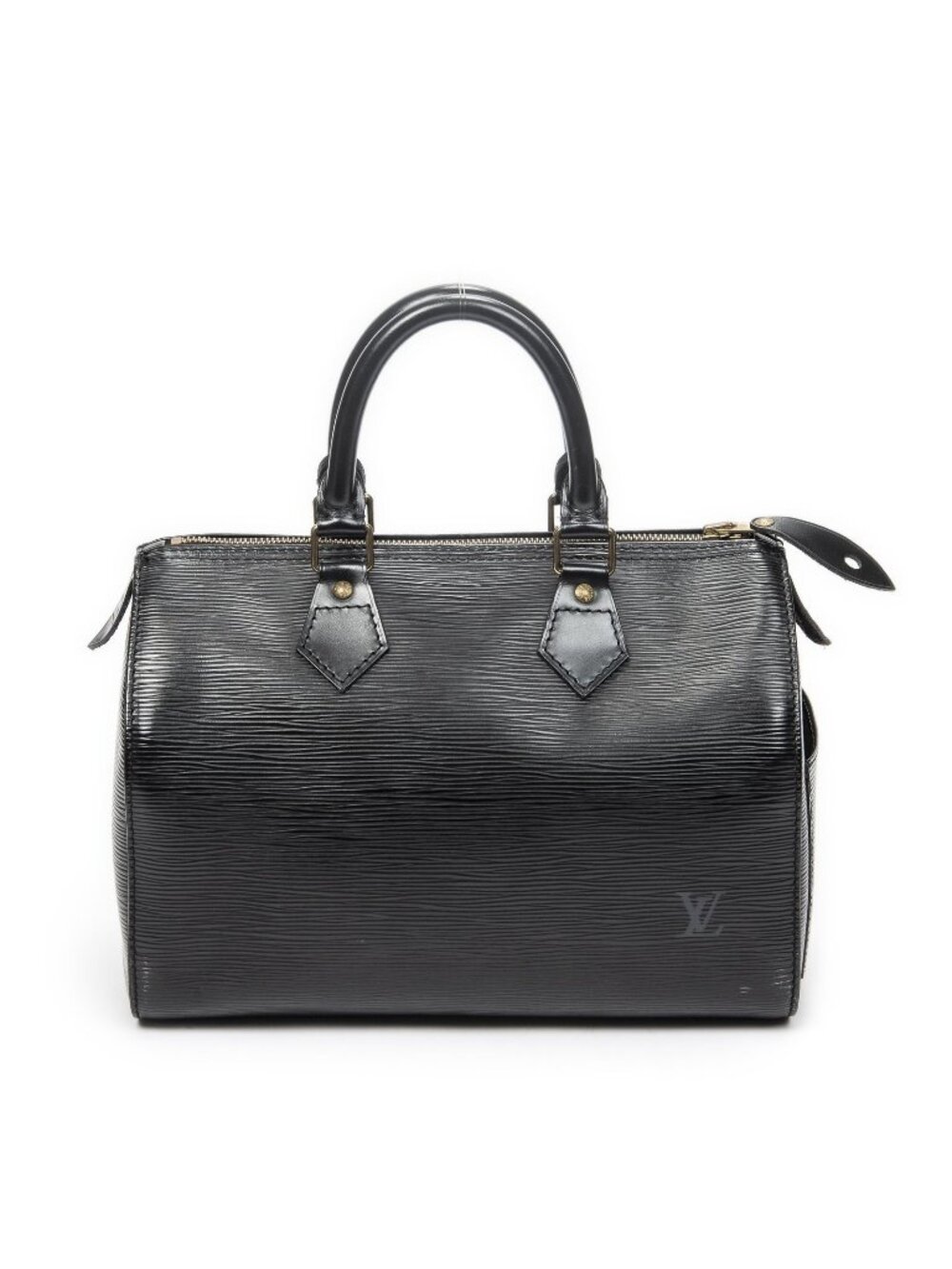 Louis Vuitton Speedy Black Epi Handbag
